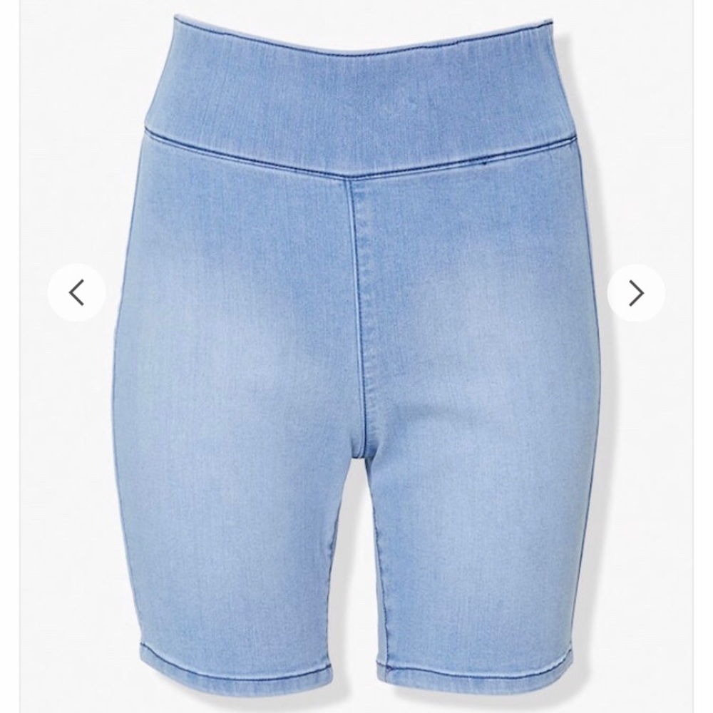 High waisted biker shorts
